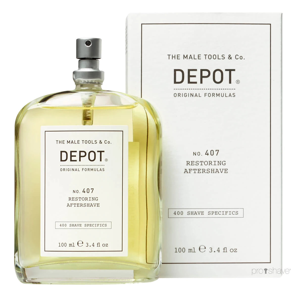 Depot   The Male Tools   Co  Restoring Aftershave  No  407  100 Ml