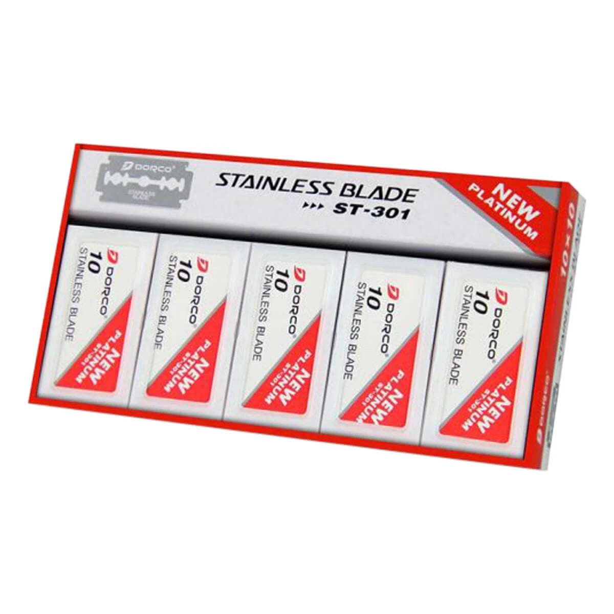 Dorco St 301 De Barberblade  1 Stang  10x10 Stk   100 Stk