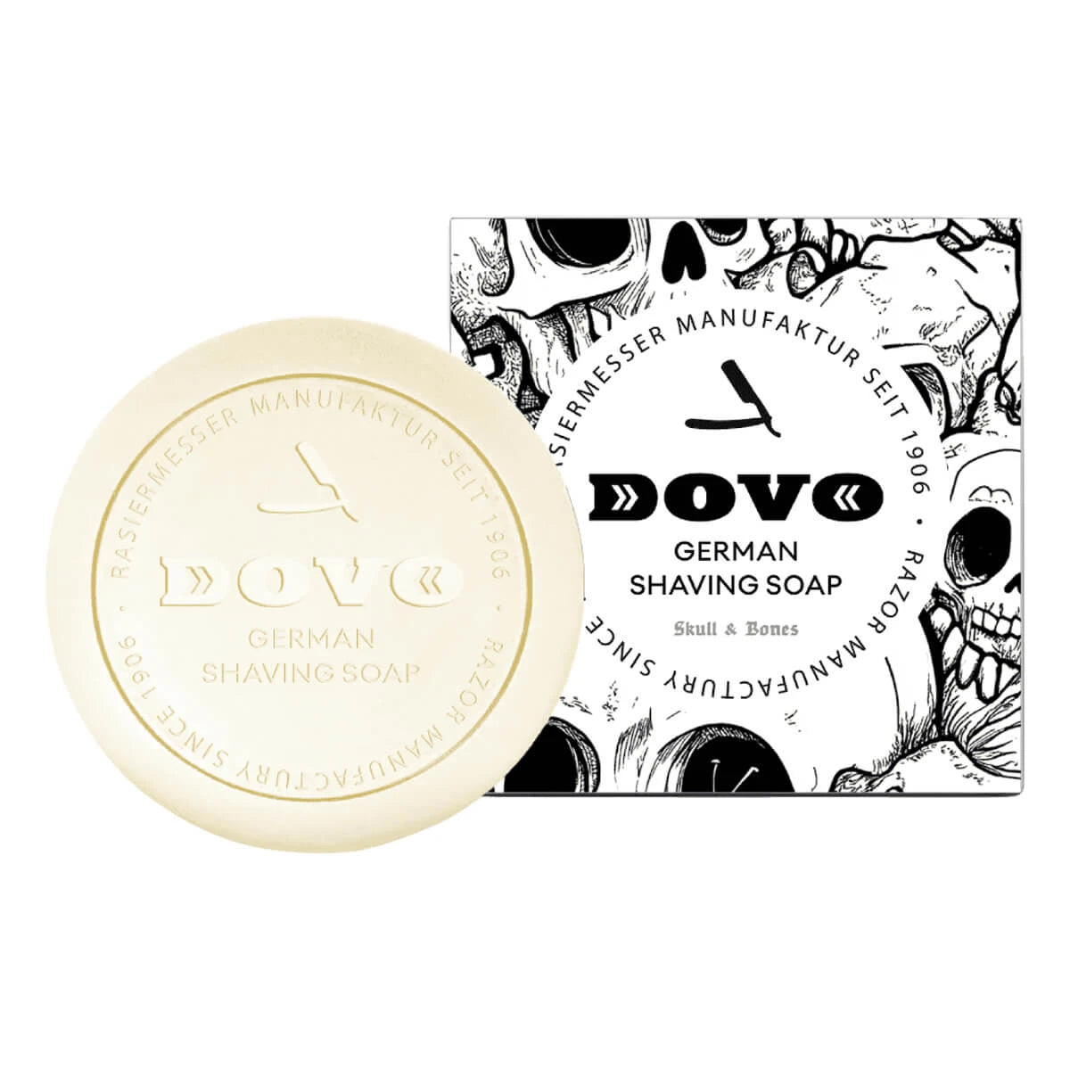 Dovo Solingen Barbersæbe  Skull   Bones  150 G