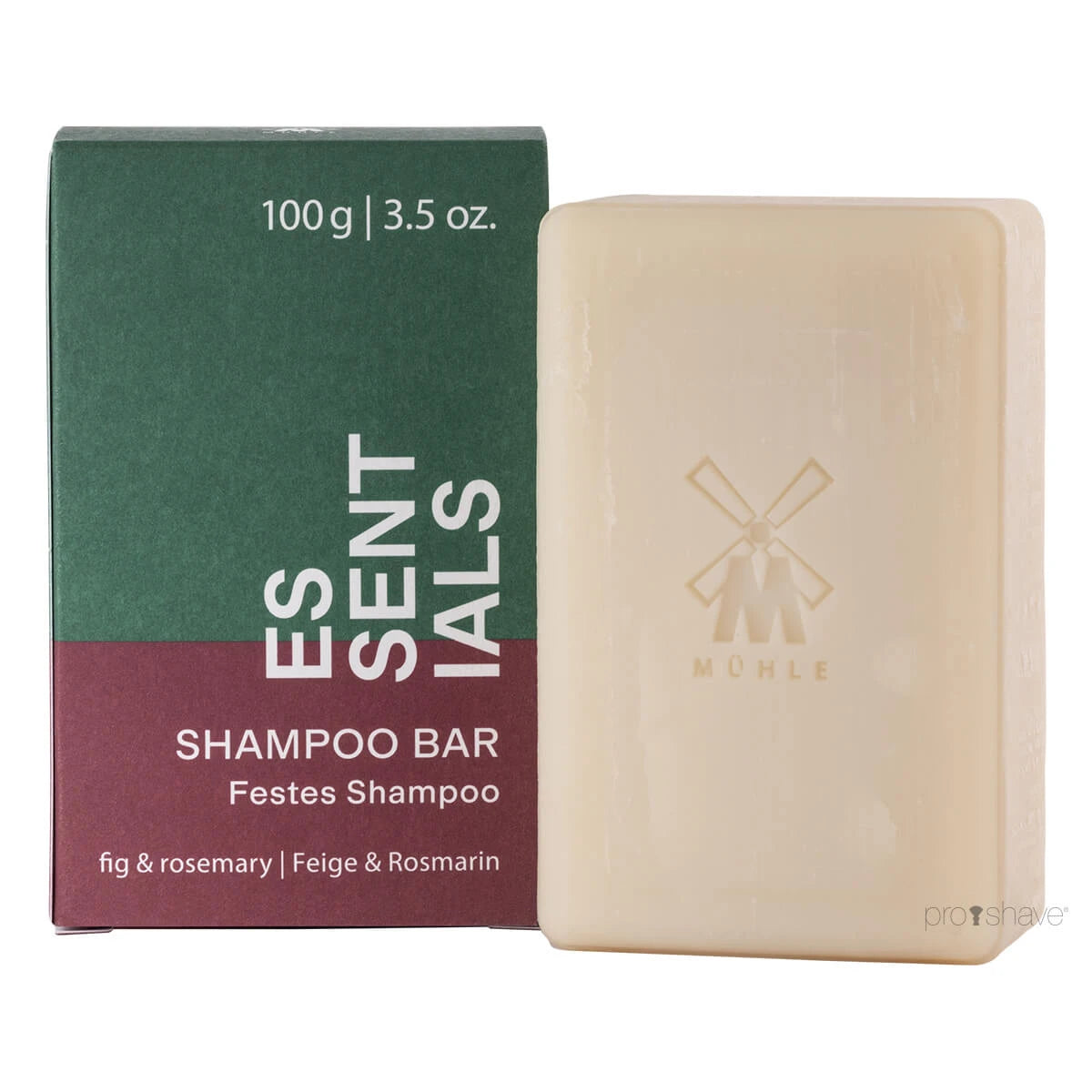 M? Hle Shaving Shampoo Bar Fig Rosemary Essentials 100 Gr