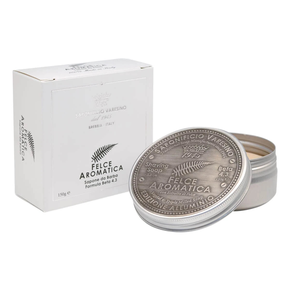 Saponificio Varesino Barbersæbe  Felce Aromatica  150 Gr