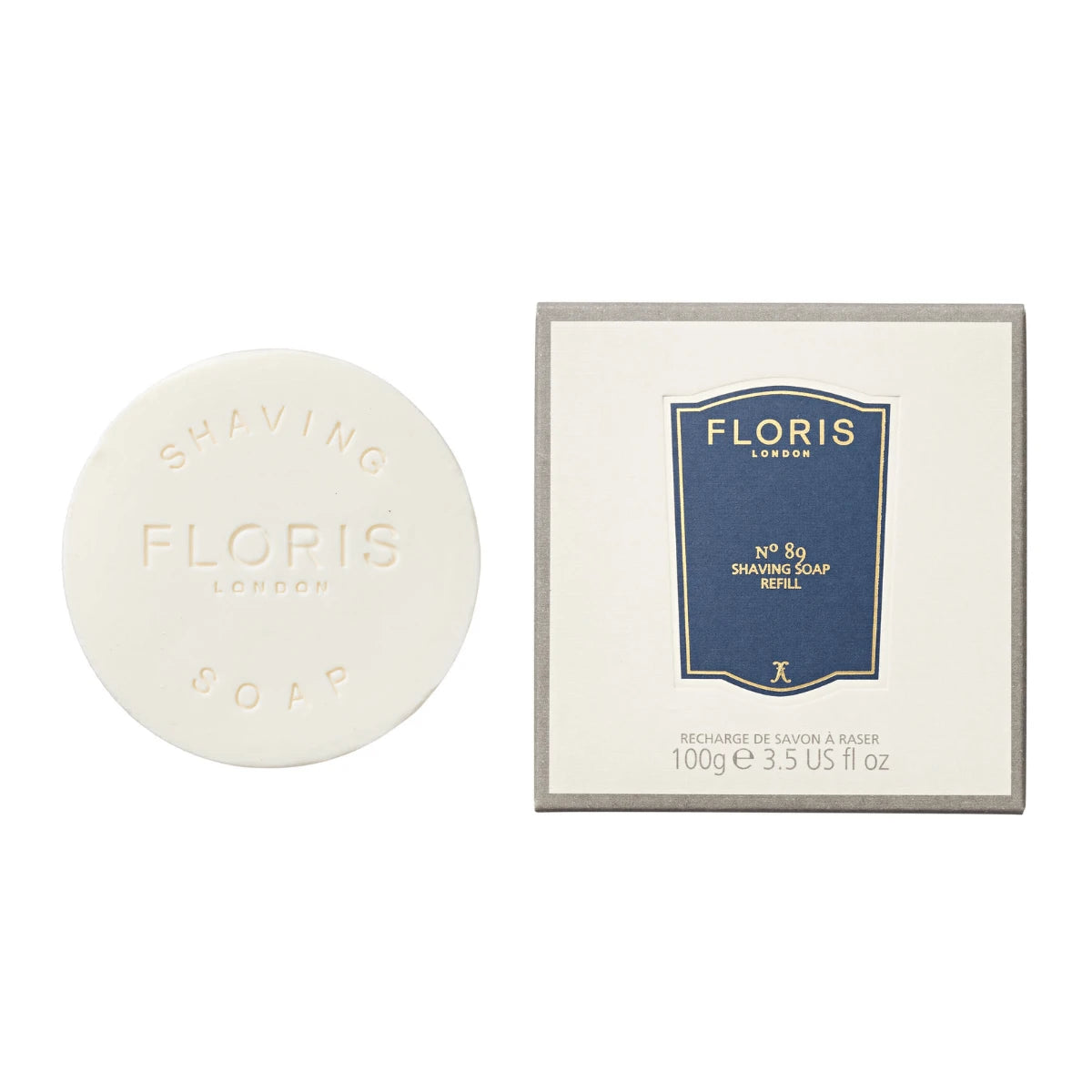Floris London No 89 Barbersæbe Refill 100 Gr