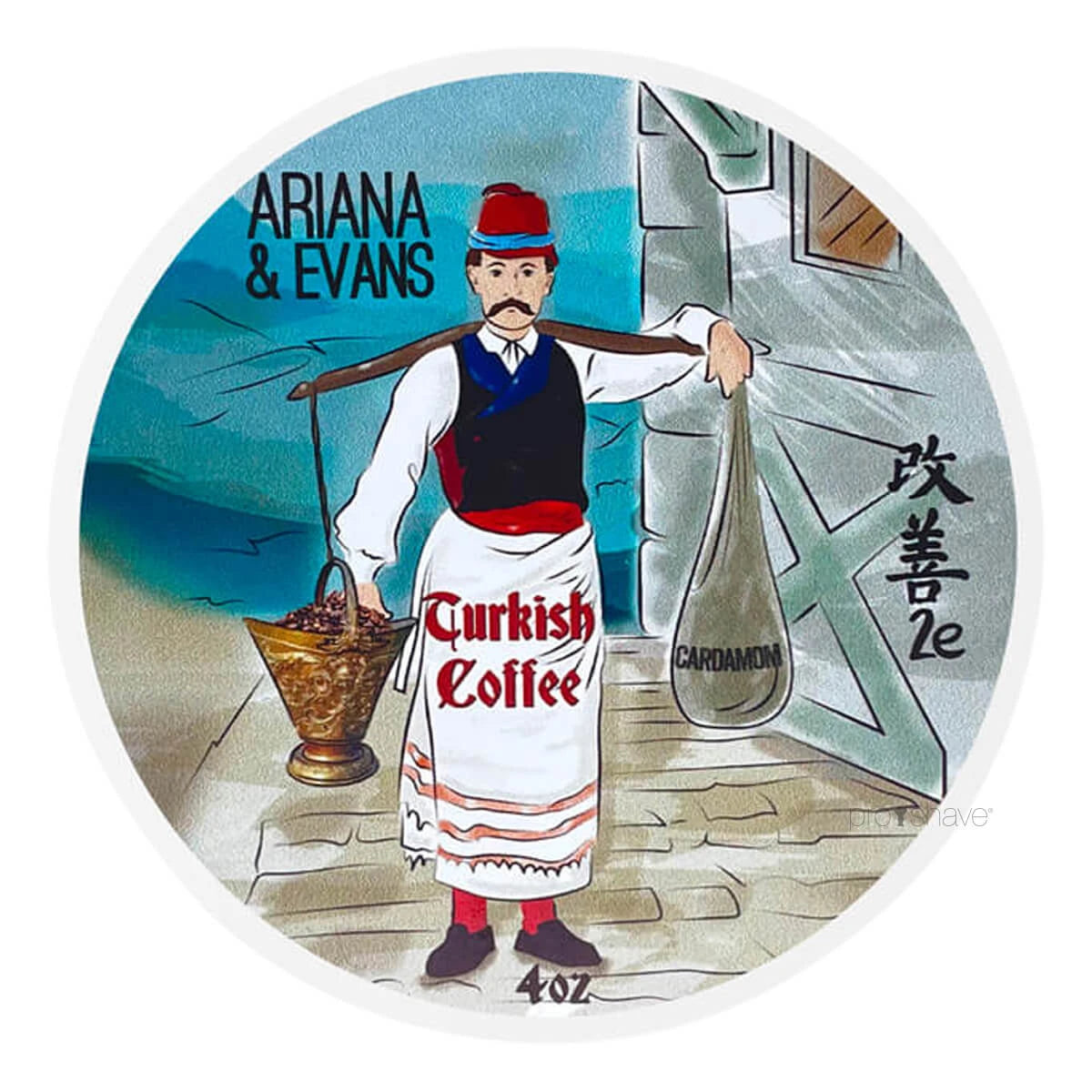 Ariana Evans Barbersæbe Turkish Coffee 118 Ml