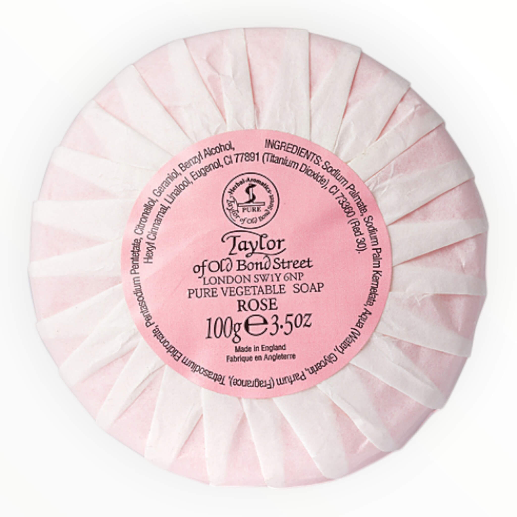 Taylor Of Old Bond Street Håndsæbe Rose 100 Gr