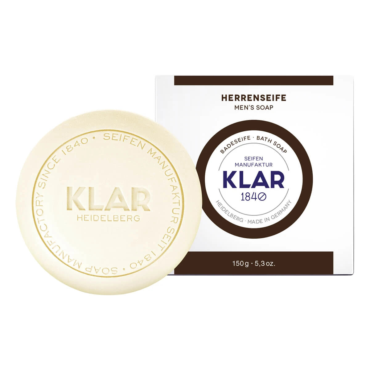 Klar Seifen Badesæbe Til Mænd  150 Gr