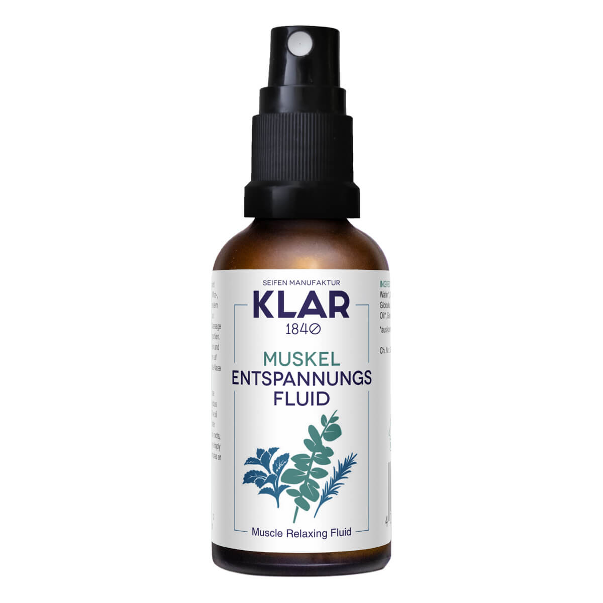 Klar Seifen Muscle Relaxation Fluid  50 Ml