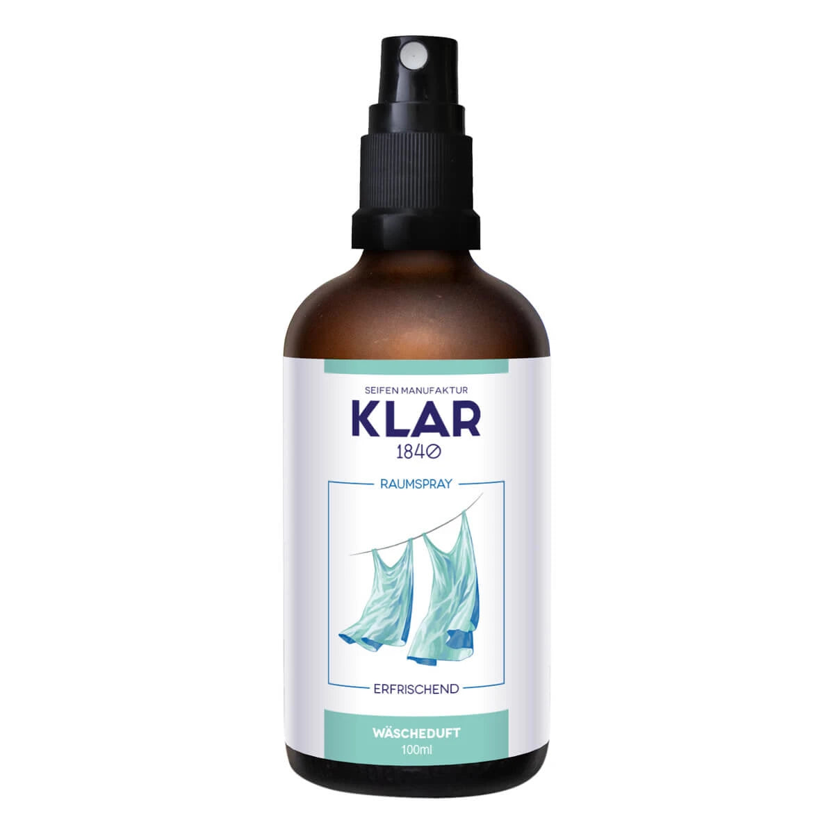 Klar Seifen Room Spray Nyvasket Tøj 100 Ml