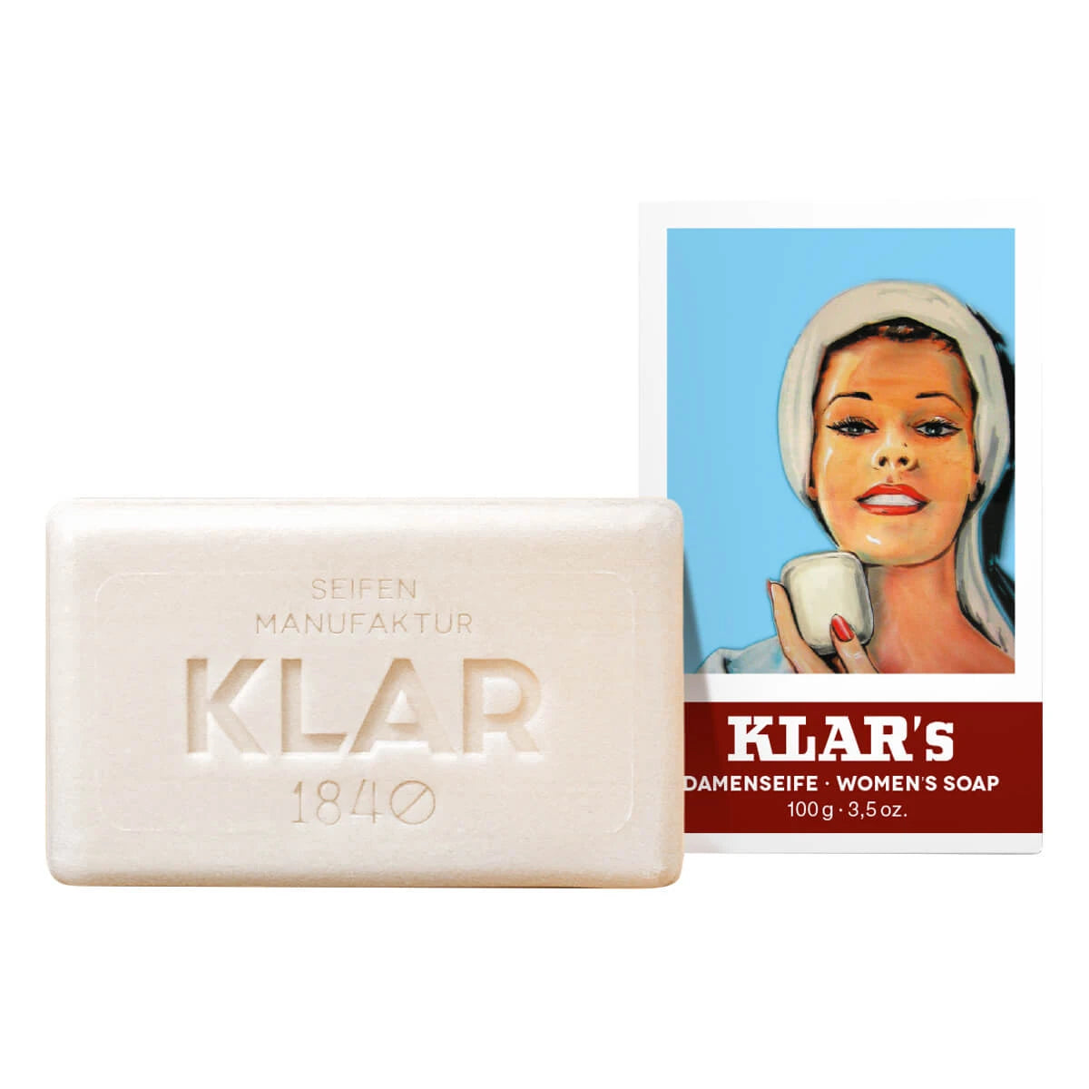 Klar Seifen Sæbe Til Kvinder  100 Gr