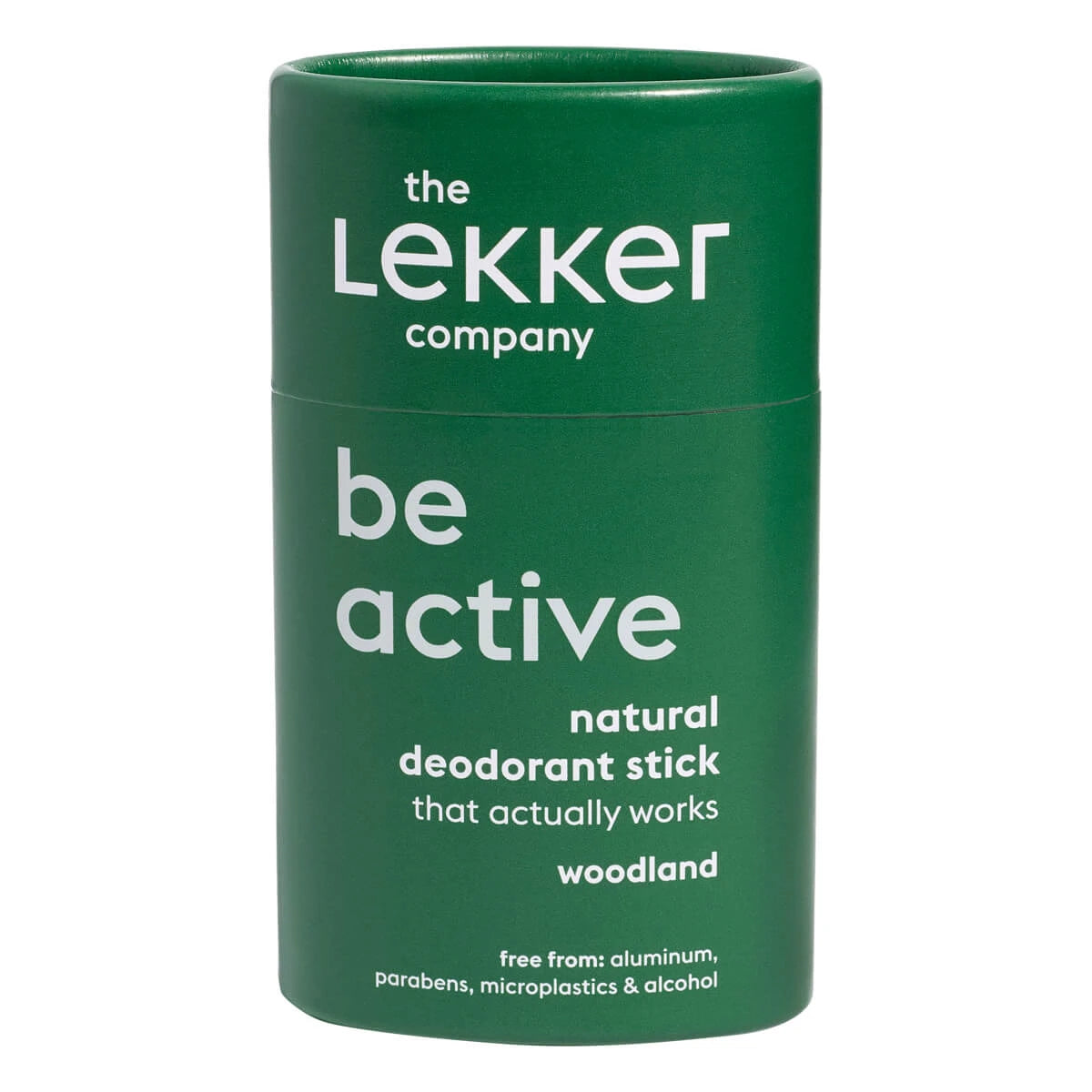 The Lekker Company Deodorant Stick  Be Active   Woodland  40 G