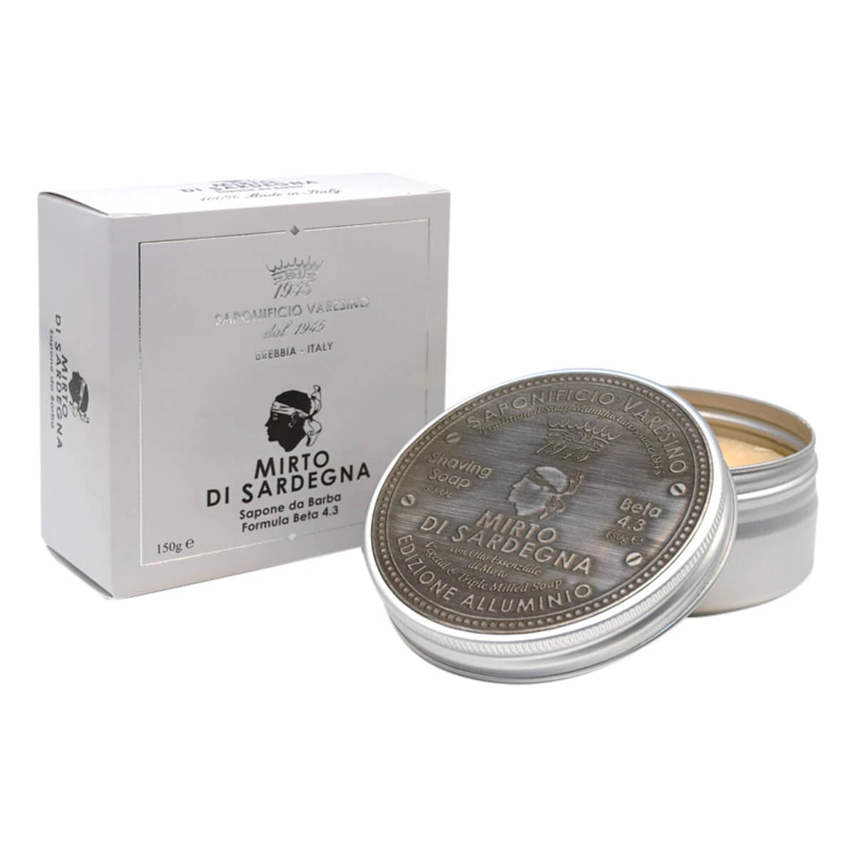Saponificio Varesino Barbersæbe  Mirto Di Sardegna  150 Gr