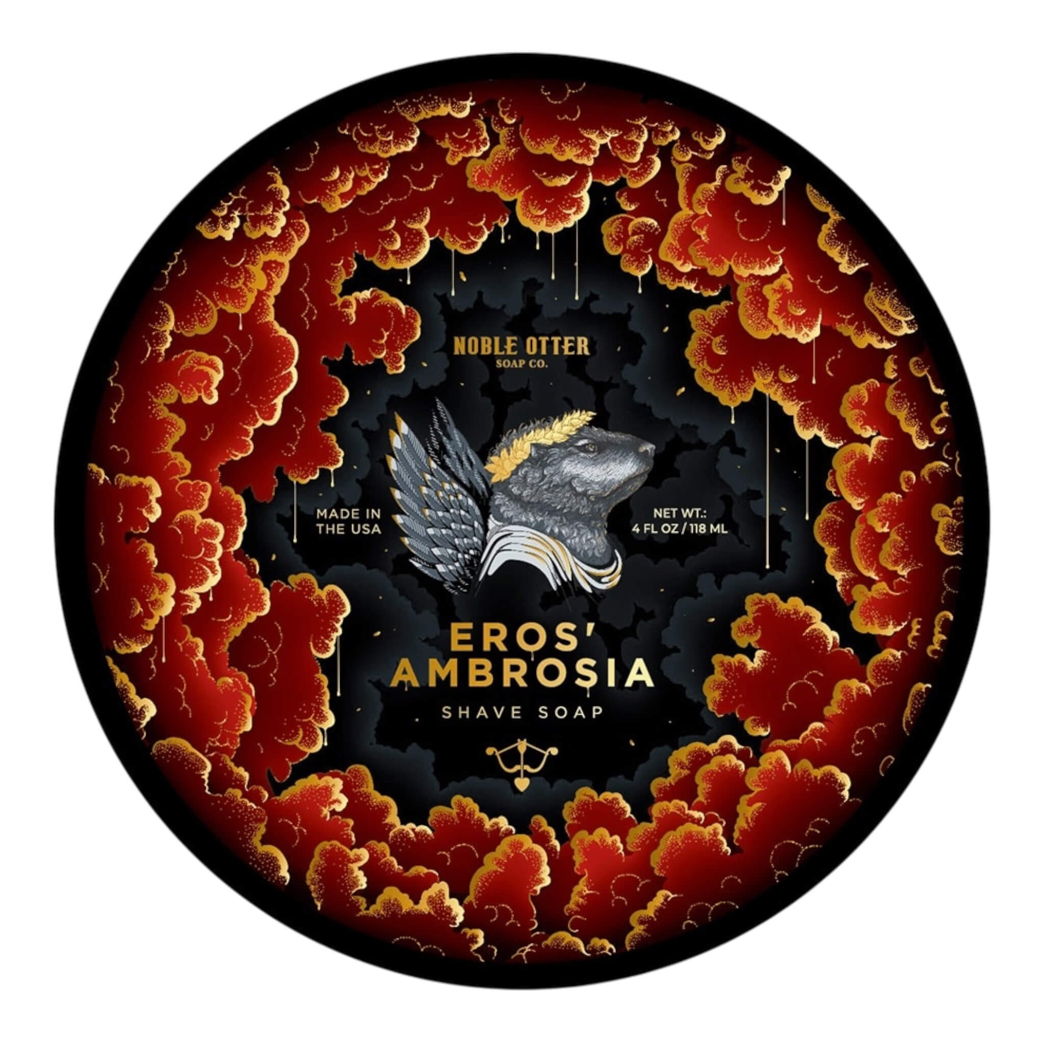 Noble Otter Barbersæbe  Eros Ambrosia  118 Ml