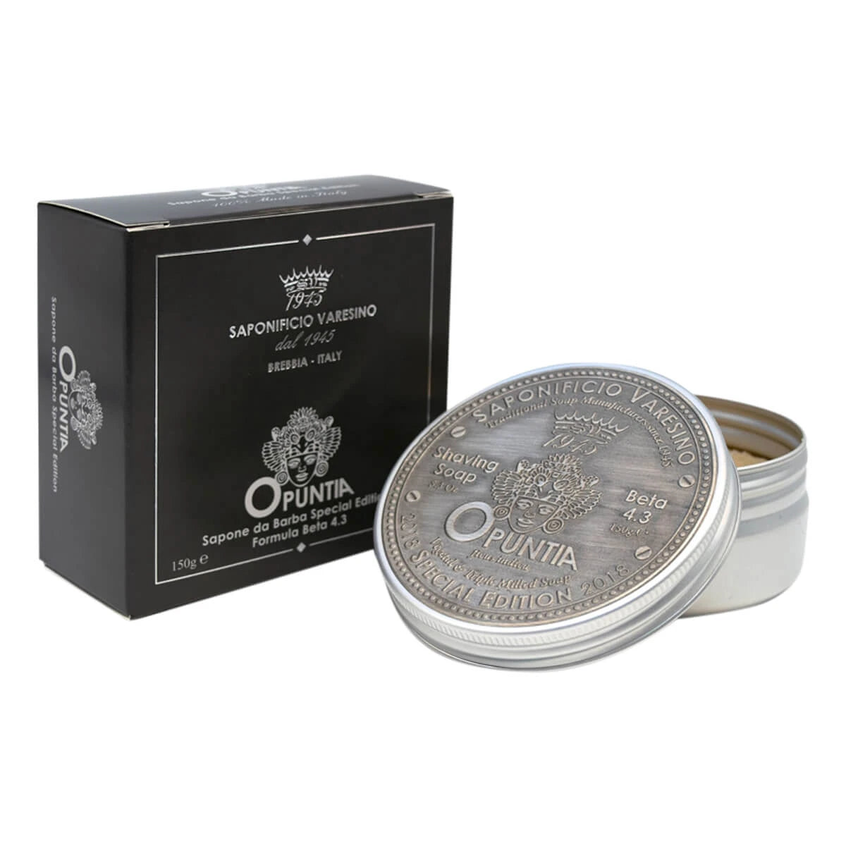 Saponificio Varesino Barbersæbe Opuntia 150 Gr