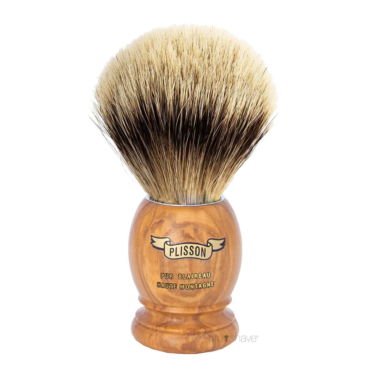 Plisson 1808 Barberkost  High Mountain White Badger   Oliventræ  Original  Str  12