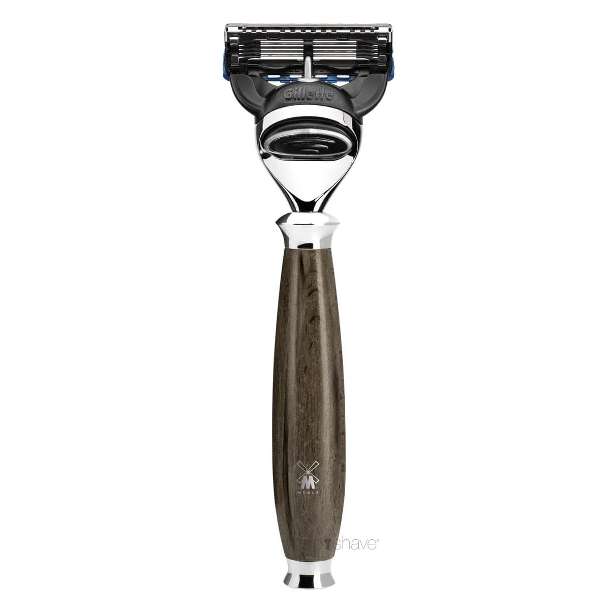 M? Hle Shaving Gillette Fusion Skraber Purist Grained Beech