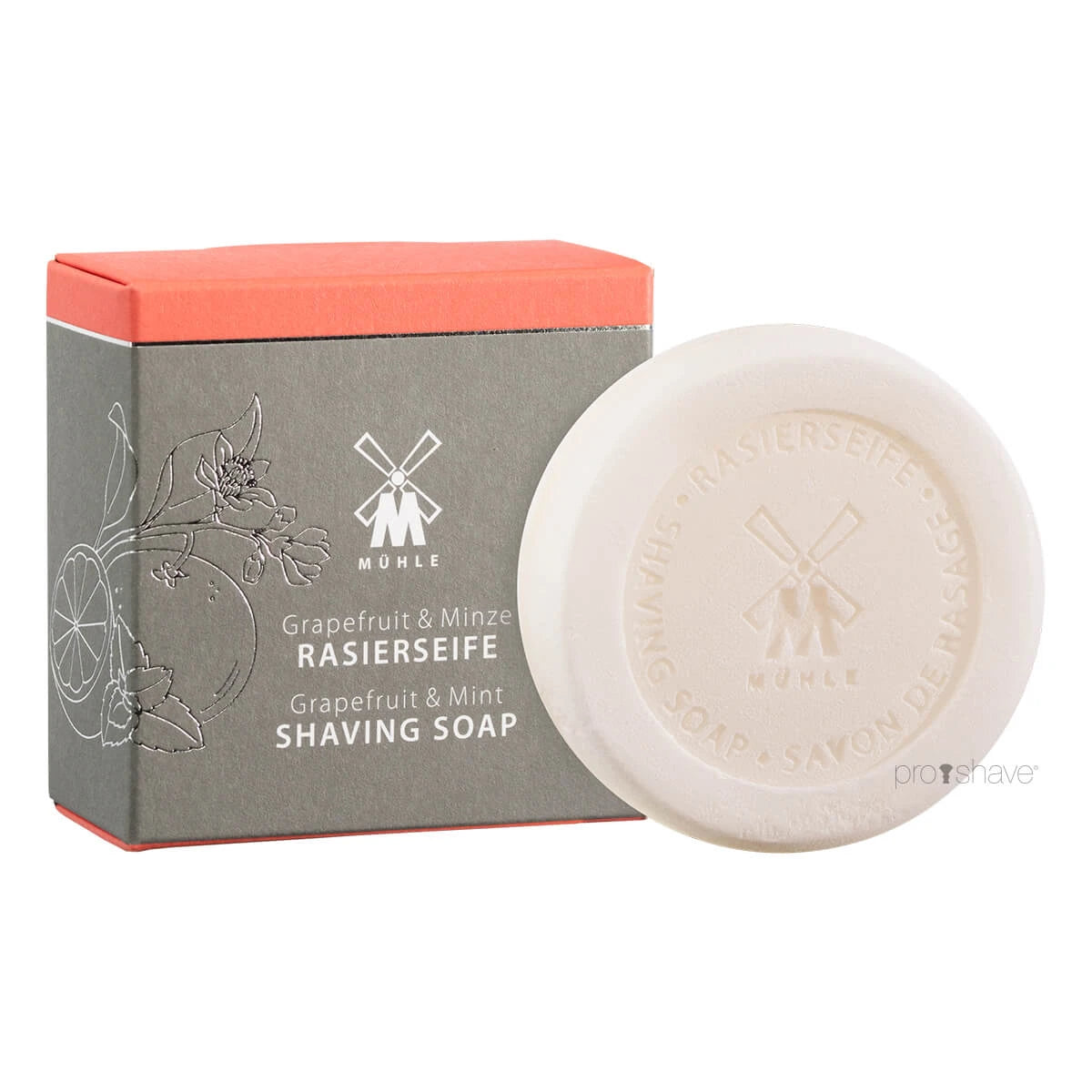 M? Hle Shaving Barbersæbe Grapefrugt Mint 65 Gr