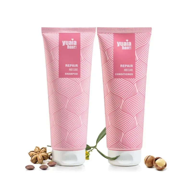 Repair And Care Shampoo Og Conditioner 250 Ml   Sulfatfri   Silikonefri