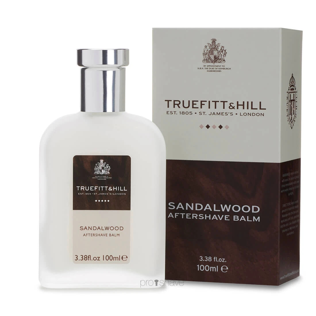 Truefitt   Hill Aftershave Balm  Sandalwood  100 Ml