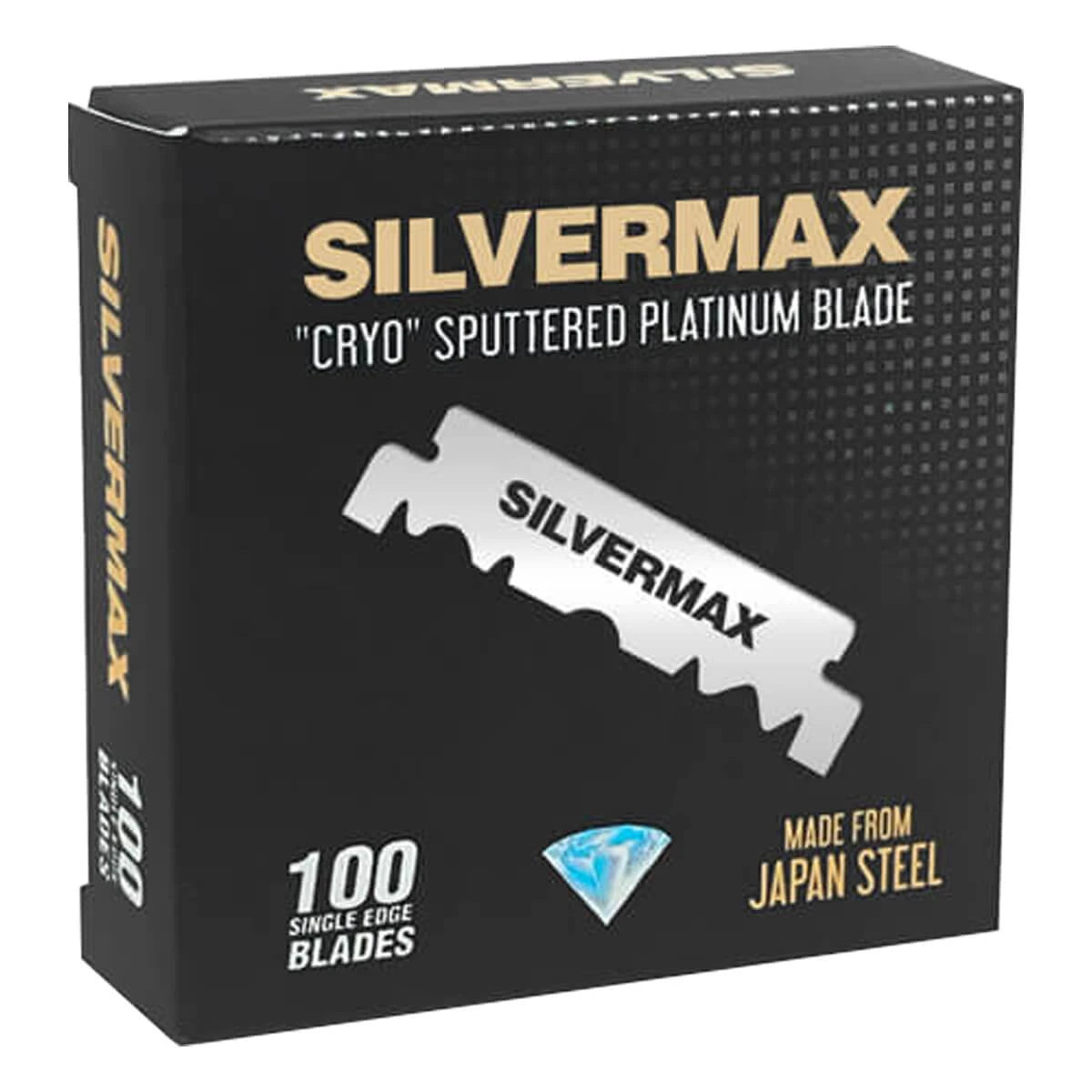 Silvermax Cryo Sputtered Half Blades 100 Stk
