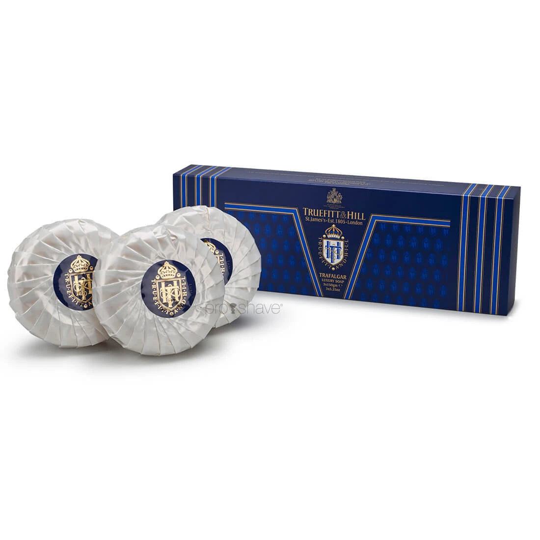 Truefitt   Hill Sæbe  Trafalgar  Triple Milled  3x150 Gr