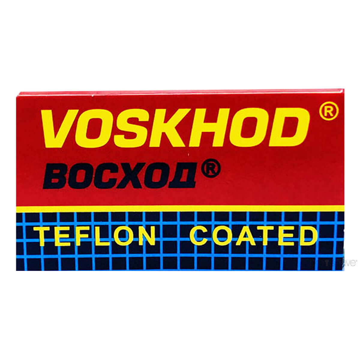 Voskhod Teflon Coated De Barberblade 2x5 Stk 10 Stk