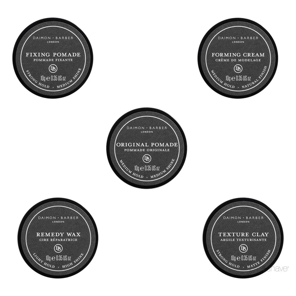 Daimon Barber World Traveller Set 5 X 10 Gr