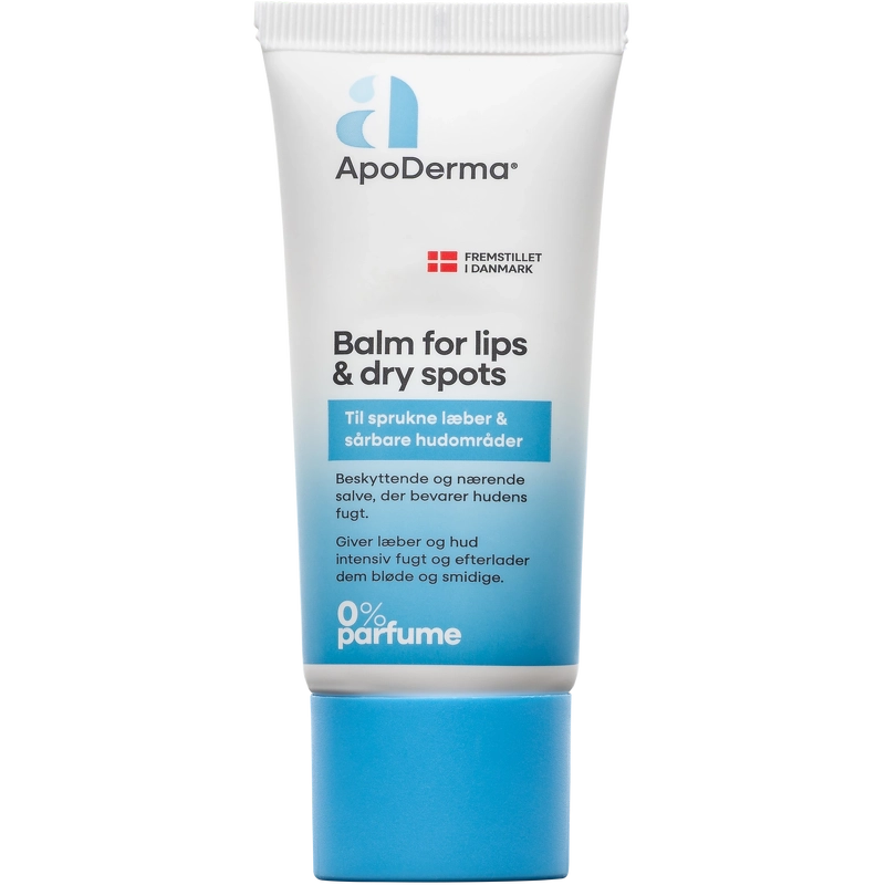 Apoderma Balm For Lips   Dry Spots 30 Ml