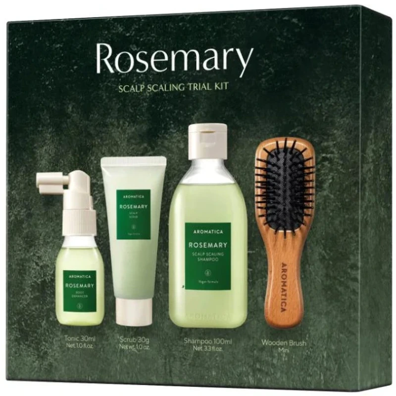 Aromatica  Rosemary Scalp Scaling Trial Kit