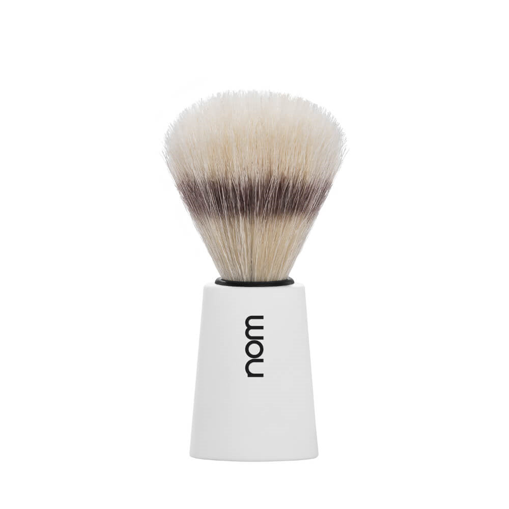 Nom Shaving Barberkost Carl Natural Bristle White