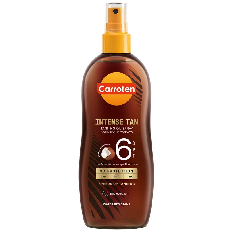 Carroten Intense Tan Oil Spf 6 200 Ml