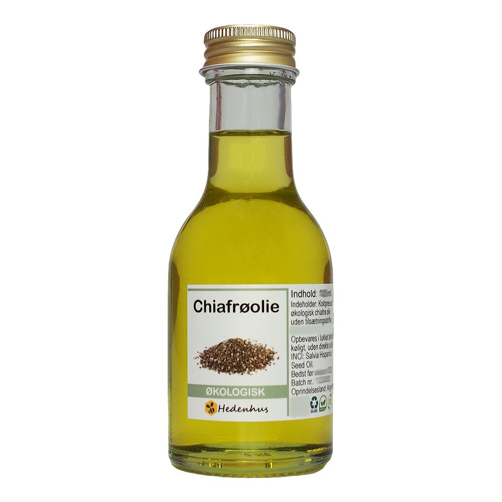Chiaolie økologisk Koldpresset 50 Ml Rig På Omega 3 Fugtgivende Hurtigt Absorberende Hedenhus Til Hud Og Hår