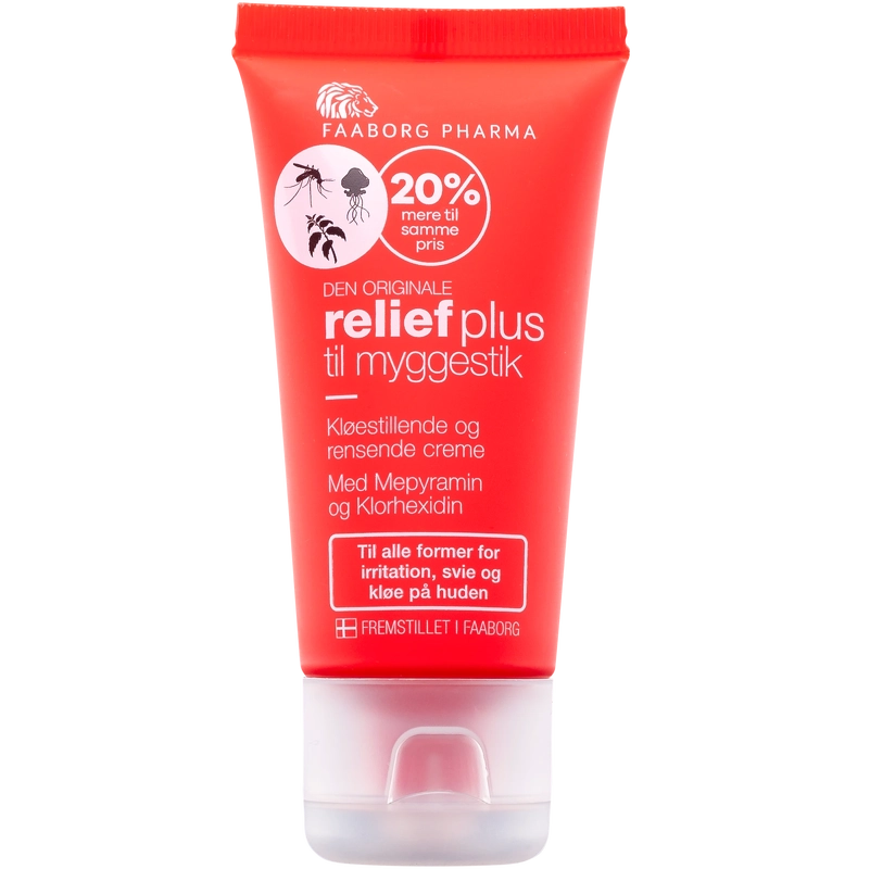 Faaborg Pharma Relief Plus Creme Til Myggestik 30 Ml