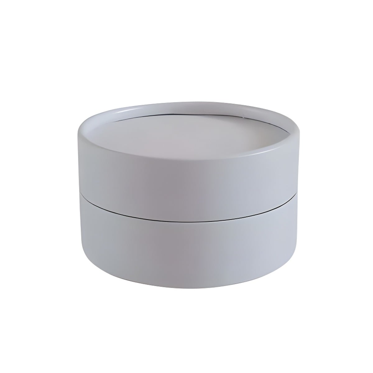 100 Ml  Hvid Bøtte I Pap