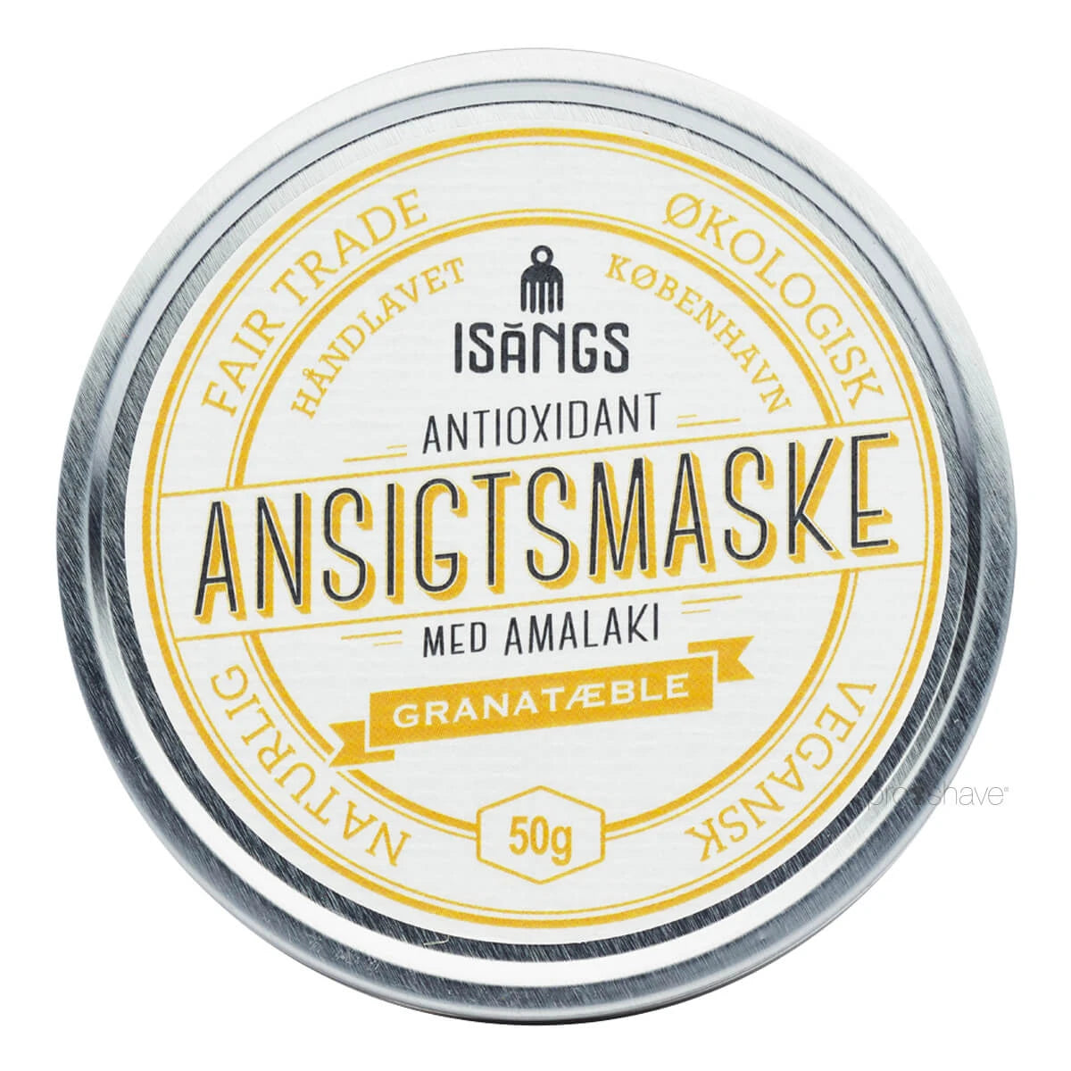 Isangs Antioxidant Ansigtsmaske  Uden Duft  50 Gr