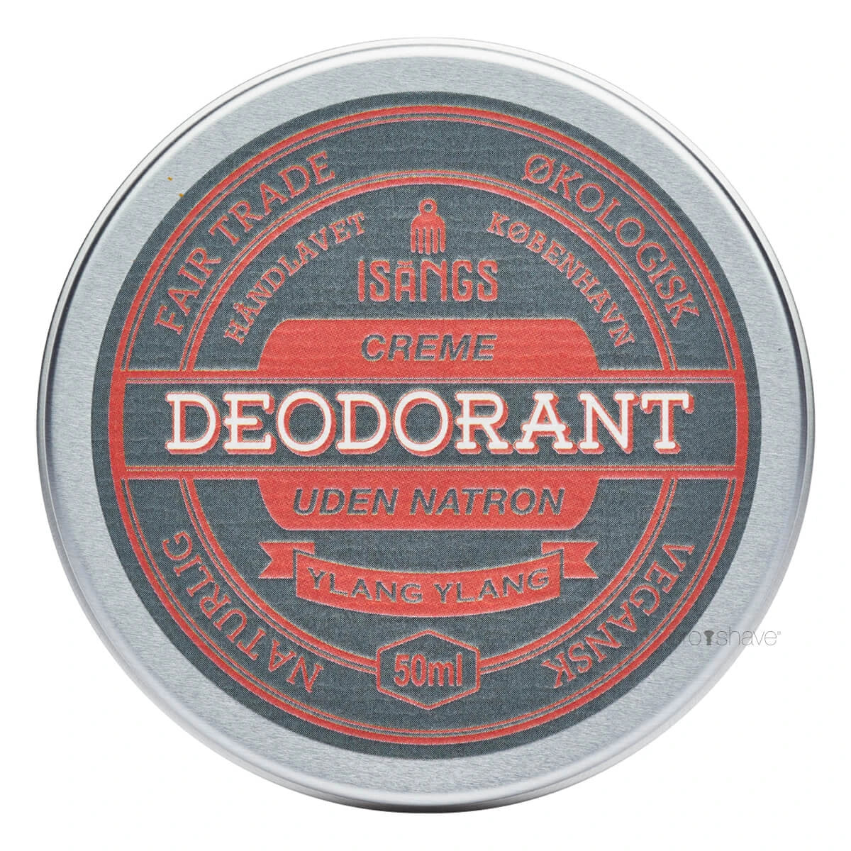 Isangs Creme Deodorant Uden Natron  Ylang Ylang  50 Ml