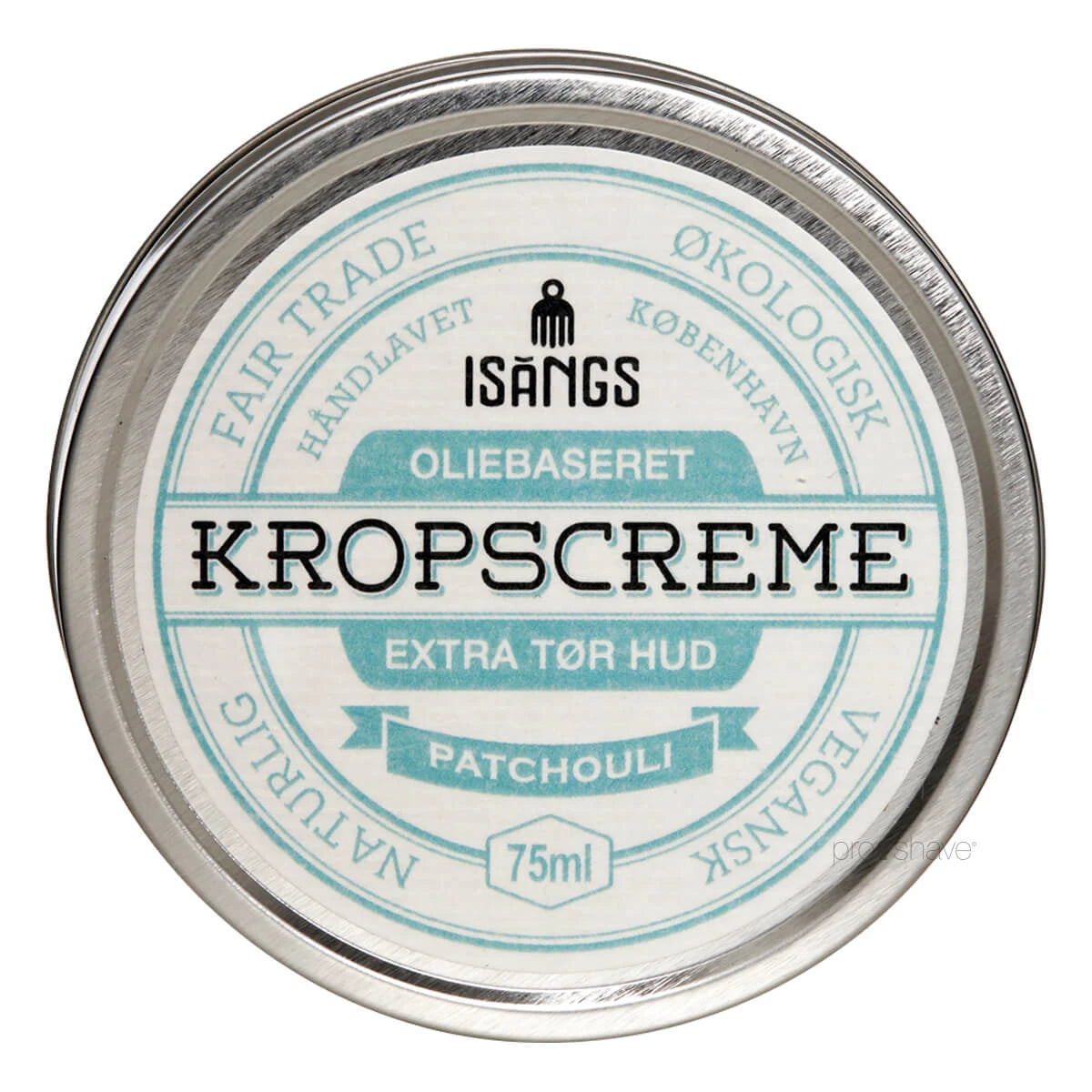 Isangs Kropscreme Til Ekstra Tør Hud  Patchouli  75 Ml