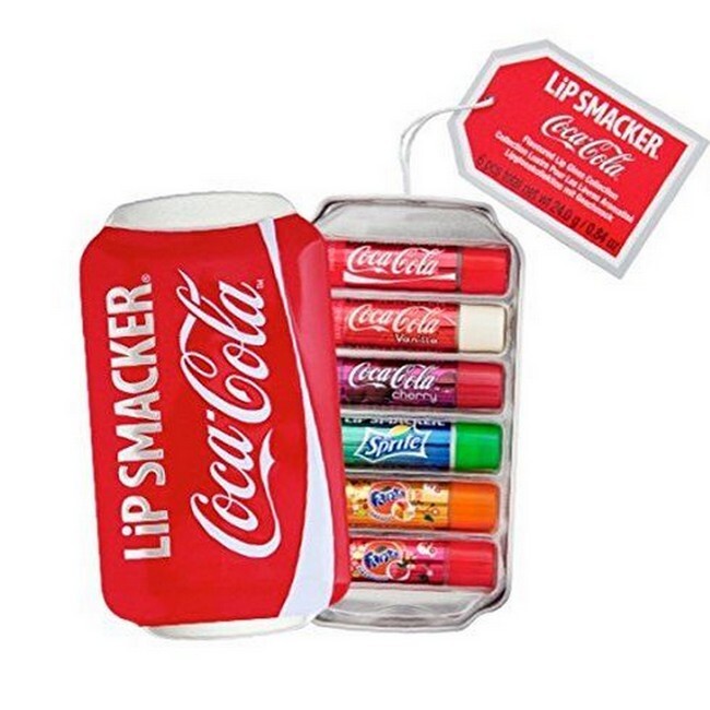 Lip Smacker   Mixed Coca Cola Lip Balms Tin Box   6 Stk