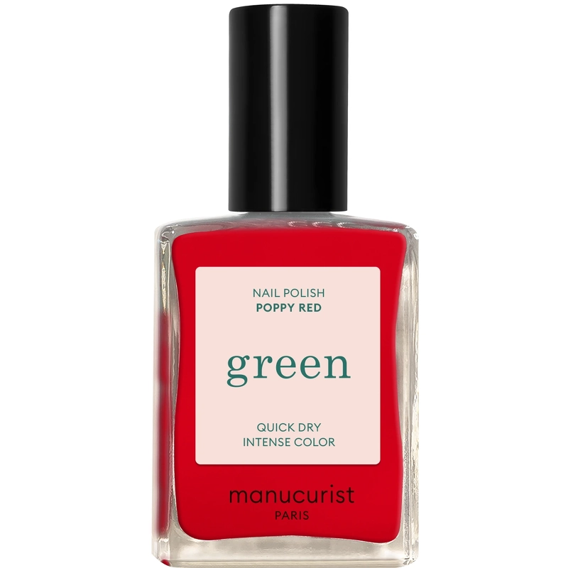 Manucurist Green Nail Polish 15 Ml   Poppy Red