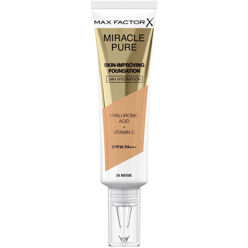 Max Factor Miracle Pure Skin Improving Foundation 30 Ml 55 Beige