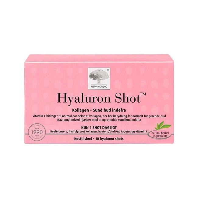 New Nordic Skin Care Hyaluron Shot 10 X 15 Ml
