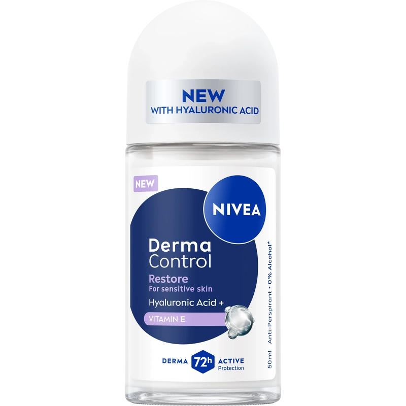 Nivea Derma Control Restore Female Roll On 50 Ml