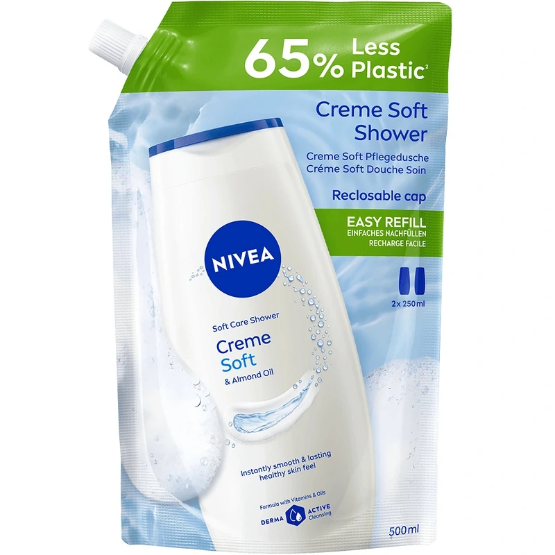 Nivea Shower Creme Soft Refill 500 Ml