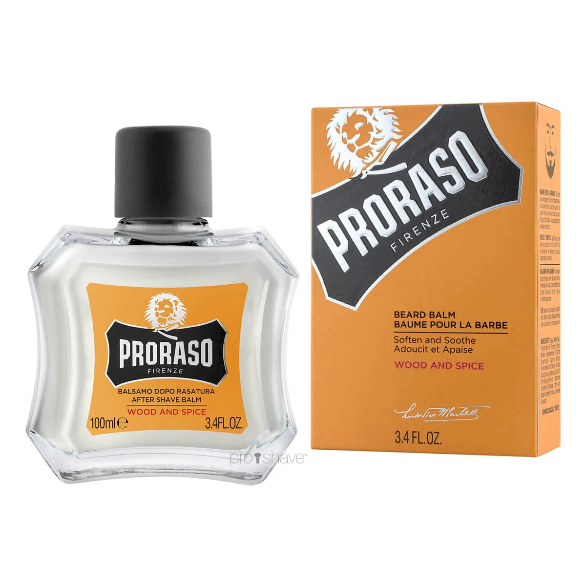 Proraso Aftershave Balm  Wood   Spice  100 Ml