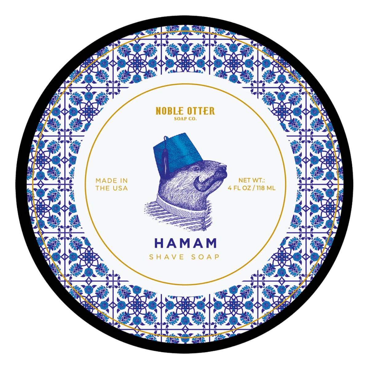 Noble Otter Barbersæbe Hamam 118 Ml