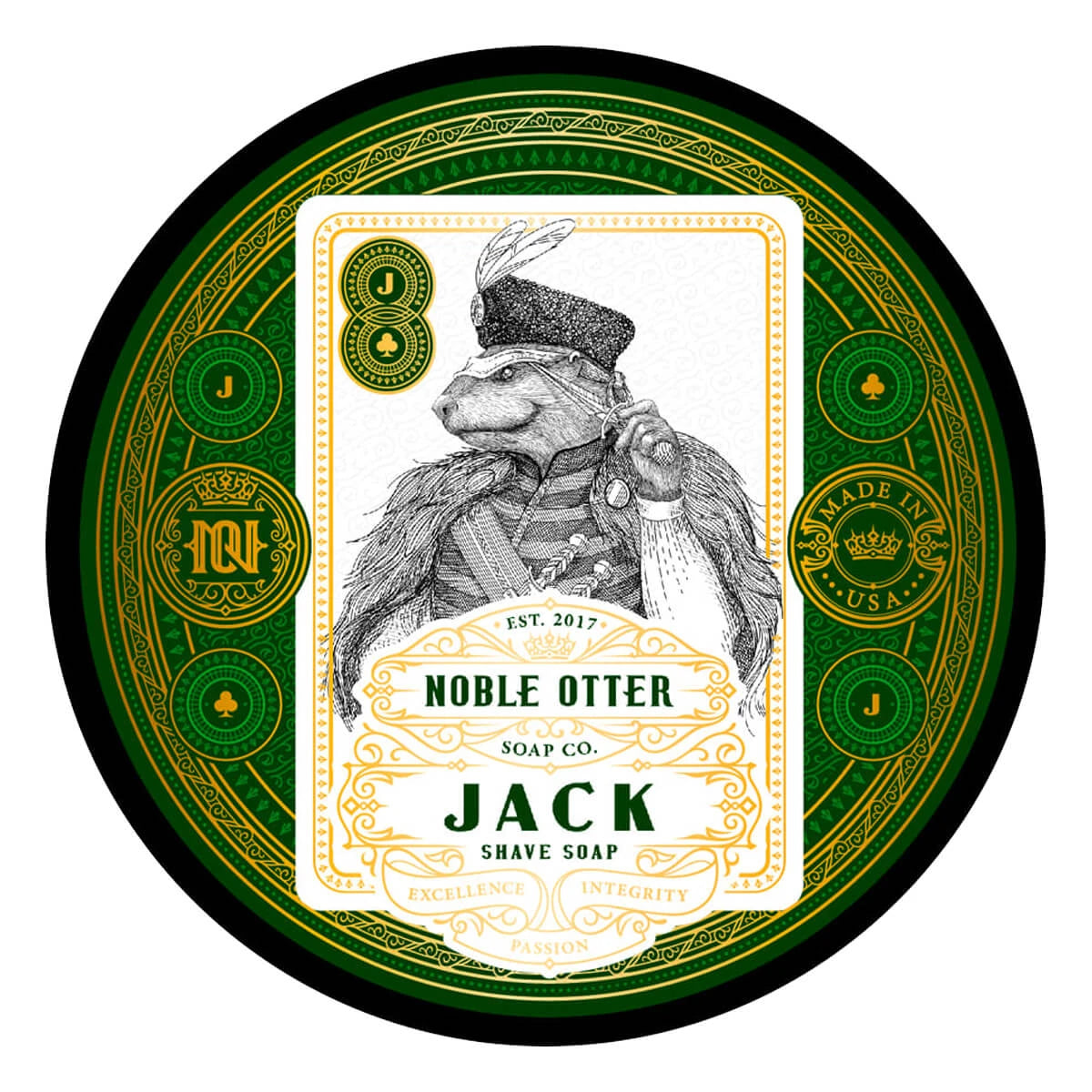 Noble Otter Barbersæbe Jack 118 Ml