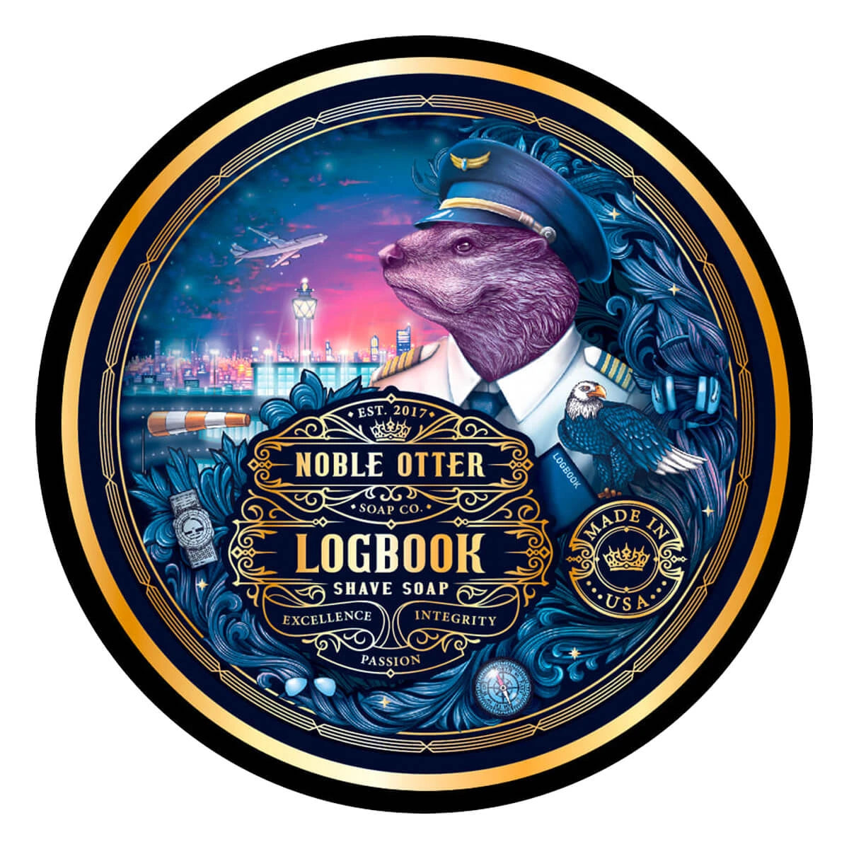 Noble Otter Barbersæbe Logbook 118 Ml