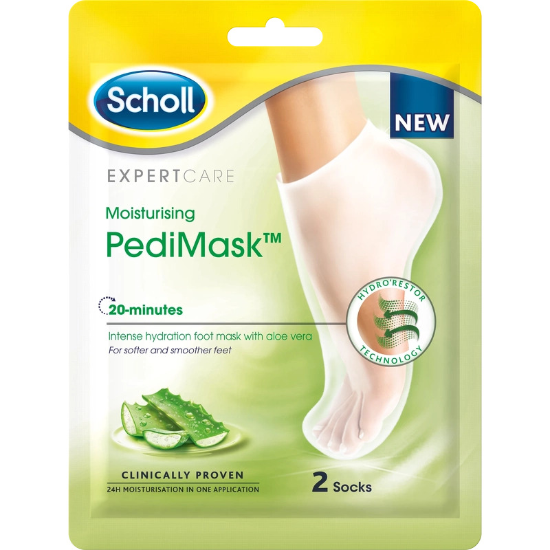 Scholl Moisturising Pedimask   Aloe