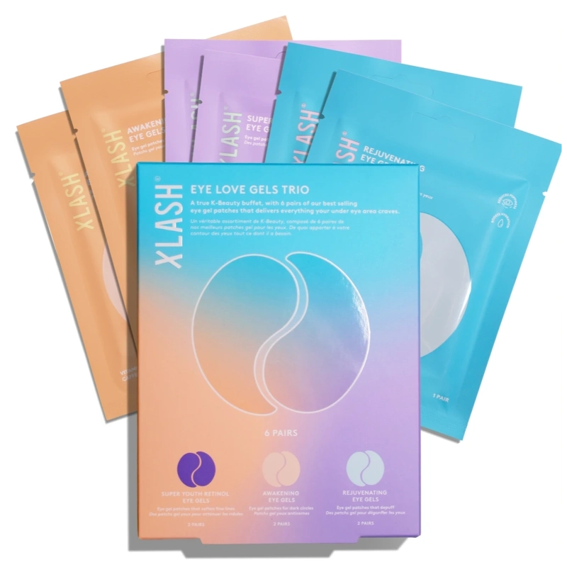 Xlash  Eye Love Gels Trio   6 Pairs