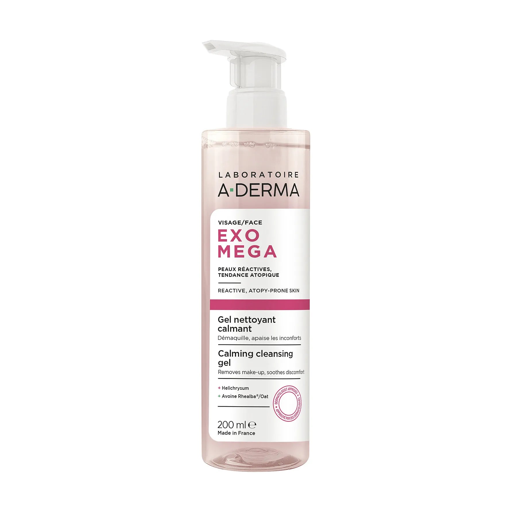 A Derma Exomega Face Calming Cleansing Gel 200ml