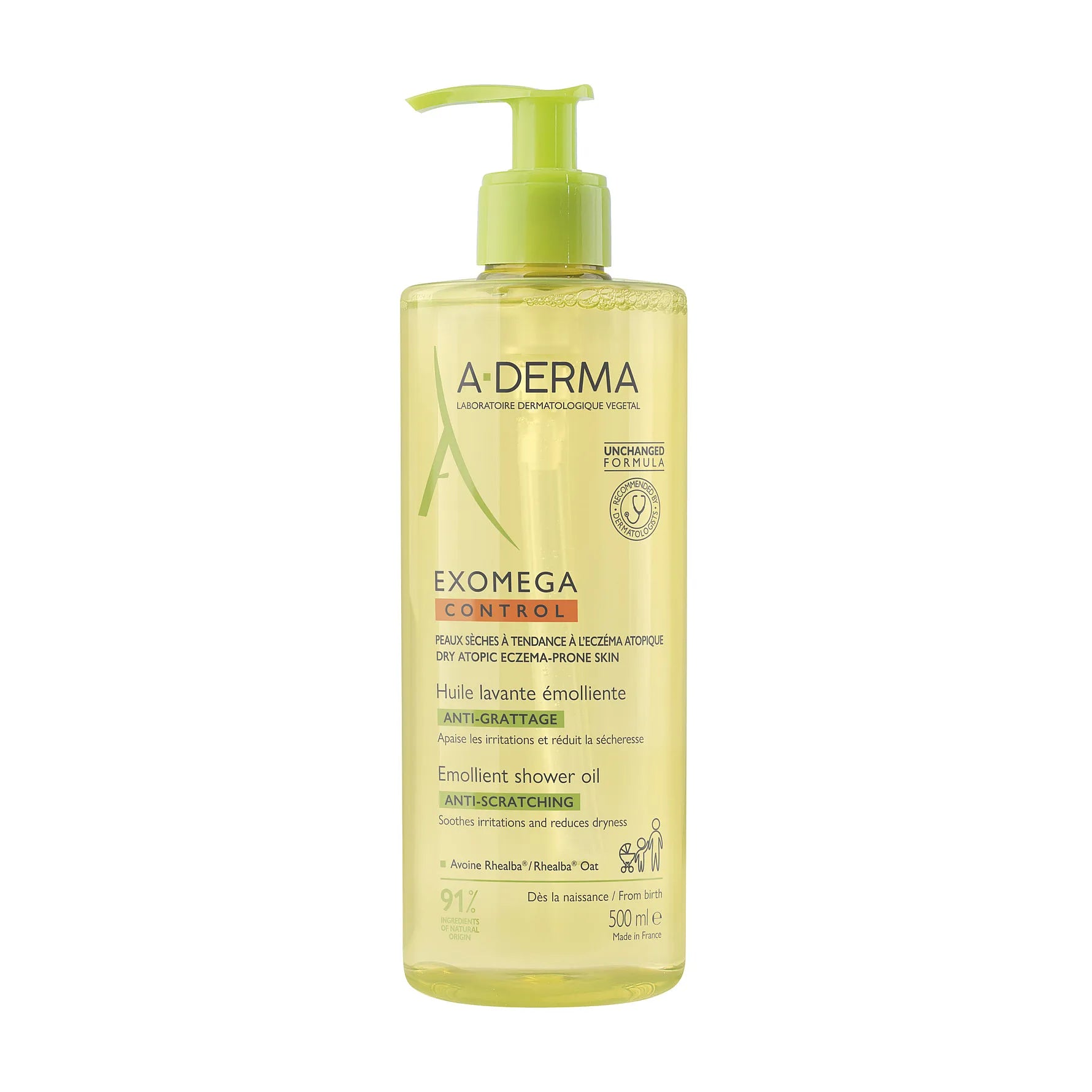 A Derma Exomega Control Shower Oil 500ml
