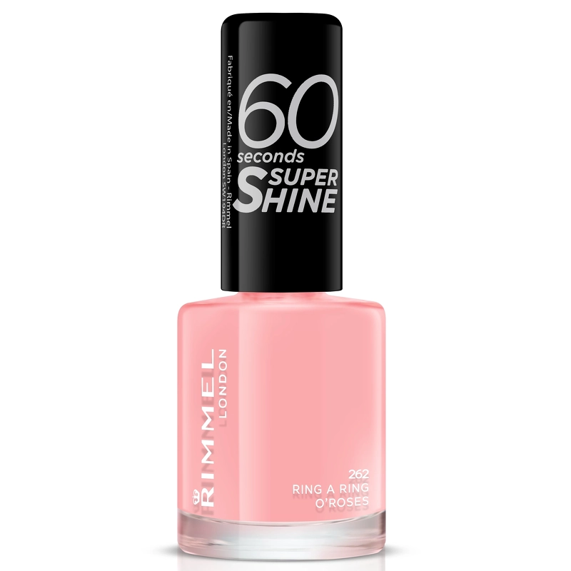 Rimmel 60 Seconds Nail Polish 8 Ml   262 Ring A Ring O Apos Roses